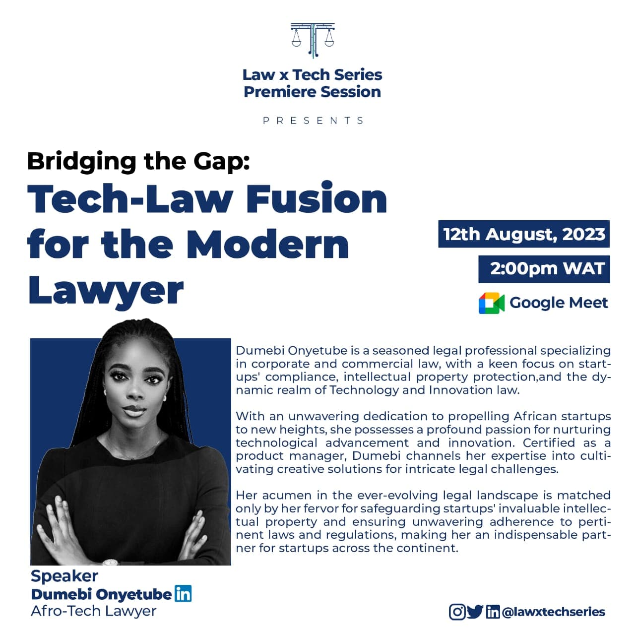 Law x Tech Series 1